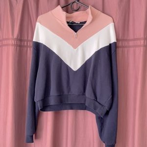 quarter zip sweatshirt